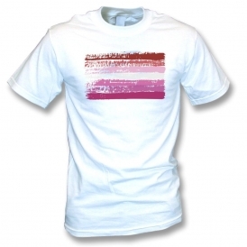 Lesbian Flag Organic T-Shirt