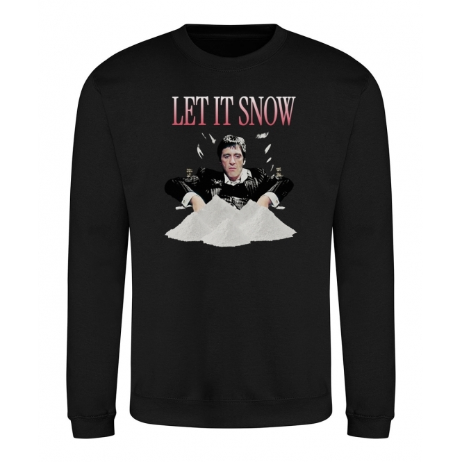 Let It Snow (Scarface Inspired) Christmas Jumper
