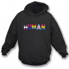 LGBT Human Organic Hooded Sweatshirt