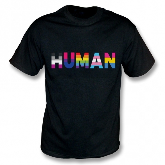 LGBT Human Organic T-Shirt