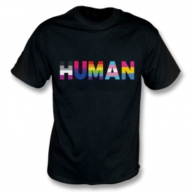 LGBT Human Organic T-Shirt