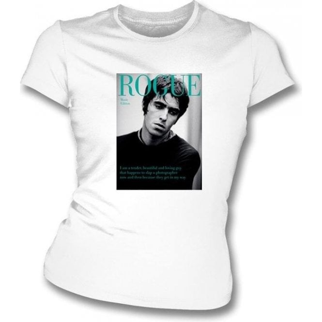 Liam Gallagher (Oasis/Beady Eye) Rogue Womens Slim Fit T-Shirt