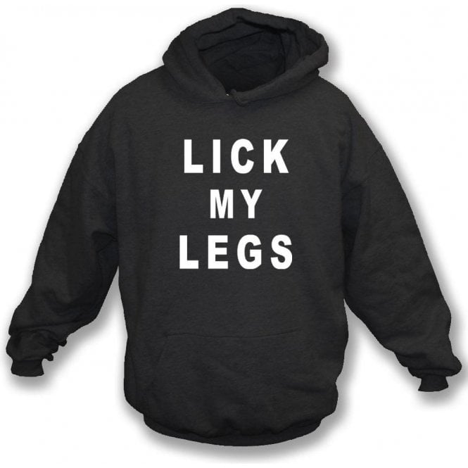 Lick My Legs (As Worn By PJ Harvey) Hooded Sweatshirt