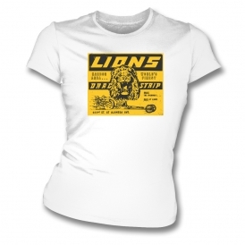 Lions Drag Strip Womens Slim Fit T-Shirt