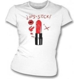 Lips Stick (As Worn By Kate Bush) Womens Slim Fit T-Shirt