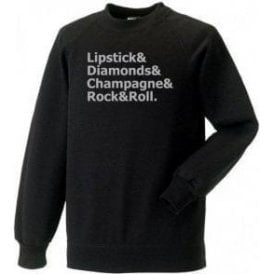 Lipstick & Diamonds... Sweatshirt