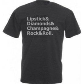 Lipstick & Diamonds... Vintage Wash T-Shirt