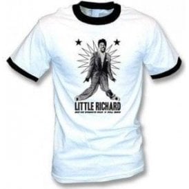 Little Richard 50's Poster Ringer T-Shirt