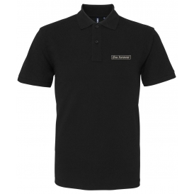 Live Forever (Inspired By Oasis) Embroidered Left Logo Polo Shirt