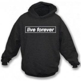 Live Forever (Inspired By Oasis) Kids Hooded Sweatshirt
