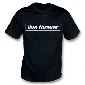Live Forever (Inspired by Oasis) Organic T-Shirt