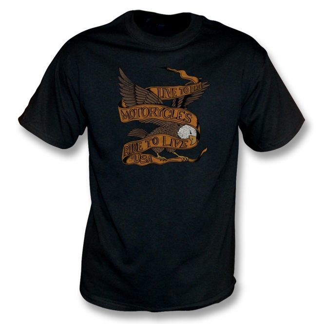Live To Ride (As Worn By Kurt Cobain, Nirvana) T-Shirt