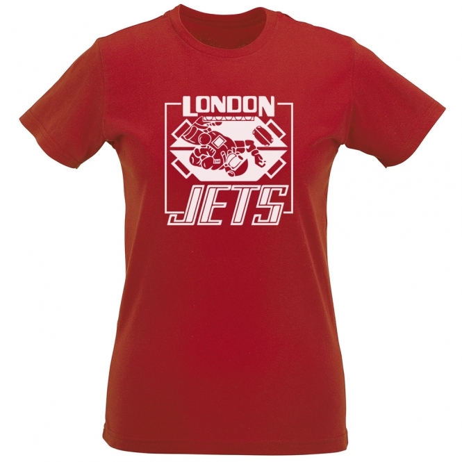 London Jets (As Worn By Craig Charles) Womens Slim Fit T-Shirt
