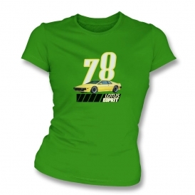 Lotus Esprit 1978 Womens Slim Fit T-Shirt