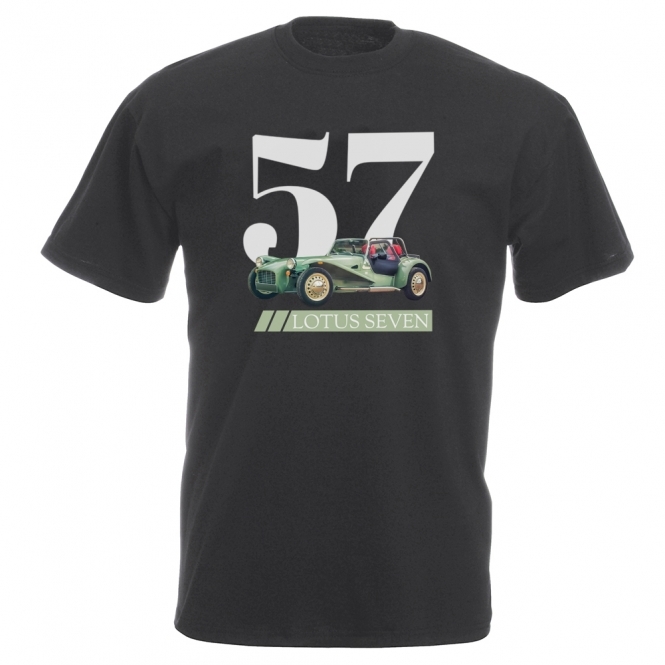 Lotus Seven 1957 Vintage Wash T-Shirt