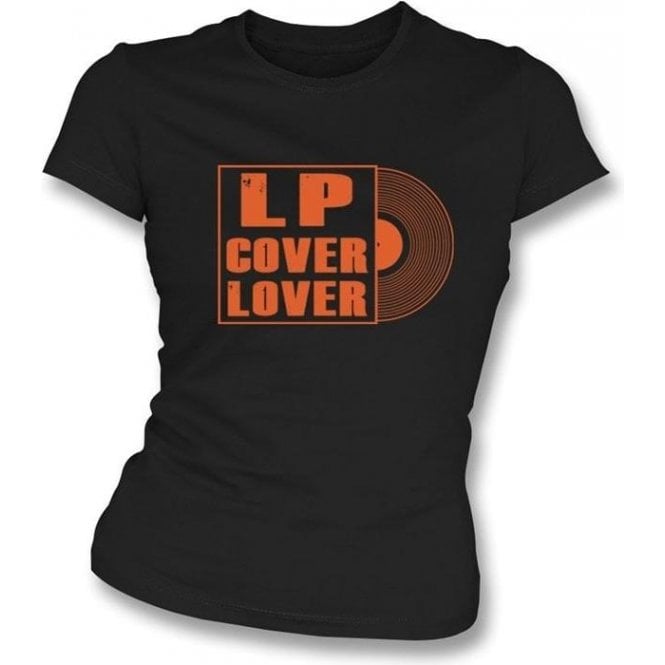 LP Cover Lover Girl's Slim-Fit T-Shirt