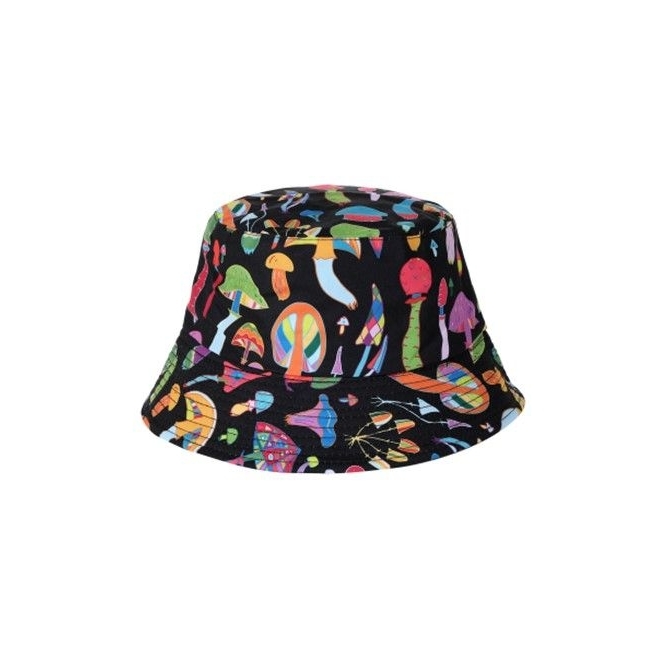 Magic Mushrooms Reversible Bucket Hat