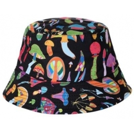 Magic Mushrooms Reversible Bucket Hat