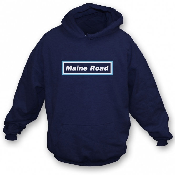 Maine Road (Oasis Influenced) Hooded Sweatshirt