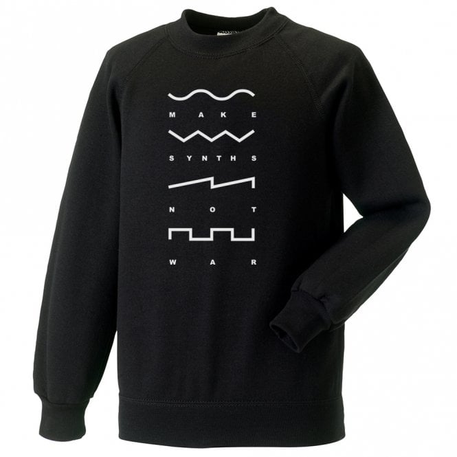 Make Synths Not War Sweatshirt