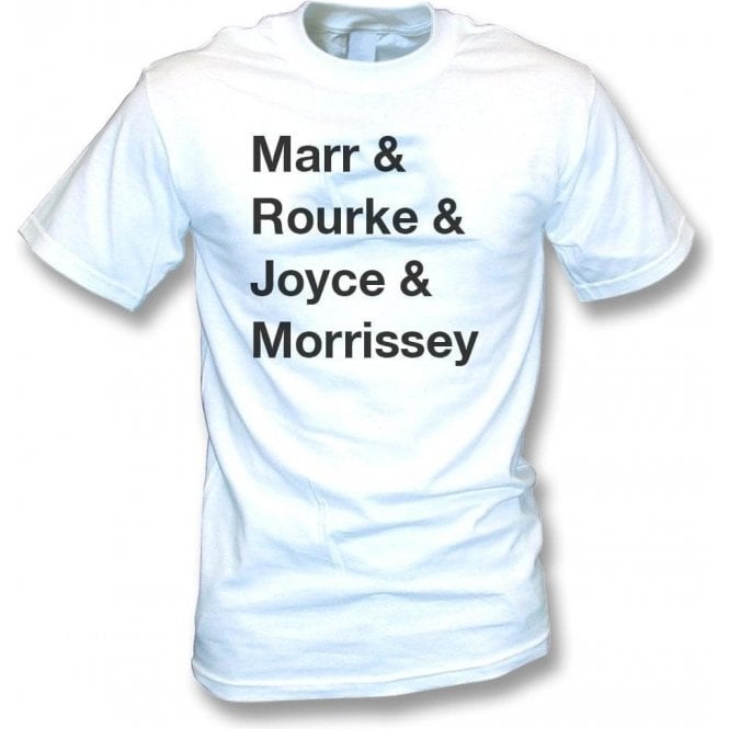 Marr, Rourke, Joyce & Morrissey (The Smiths) T-Shirt