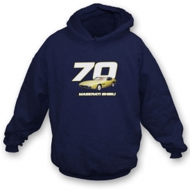 Maserati Ghibli 1970 Hooded Sweatshirt
