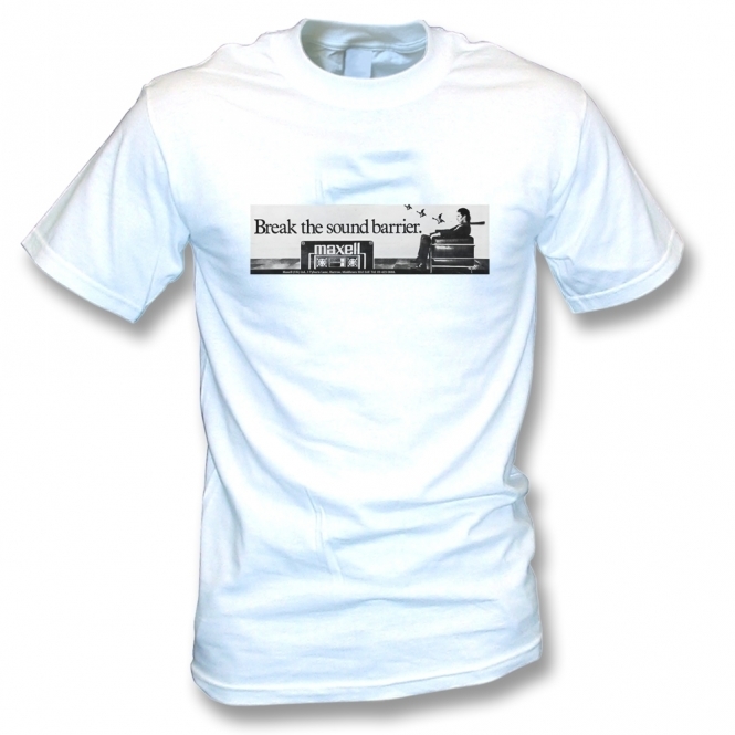 Maxell Original 80s Advert Organic T-Shirt