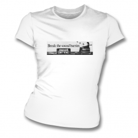 Maxell Original 80s Advert Womens Slim Fit T-Shirt