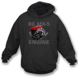 Mazda B6 MX-5 Engine Hooded Sweatshirt