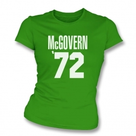 McGovern '72 (As Worn By Keith Moon, The Who) Womens Slim Fit T-Shirt