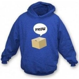 Meow Cat In A Box Hooded Sweatshirt