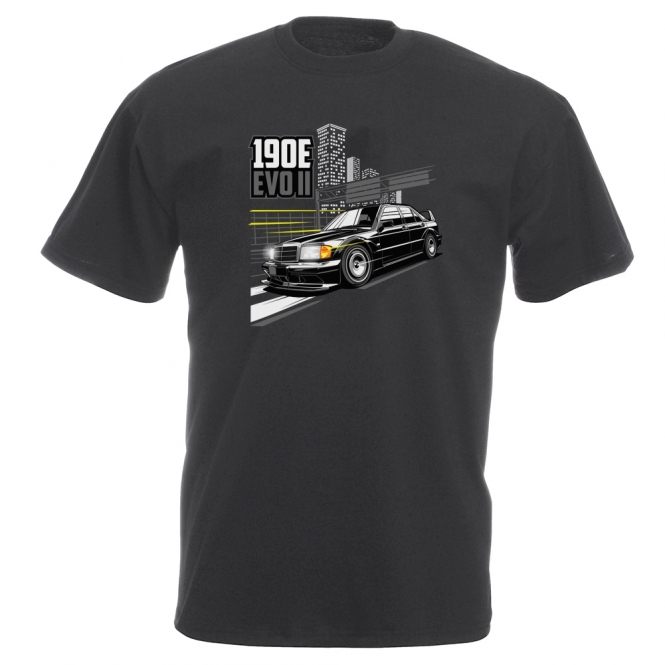 Mercedes 190E Evo II Vintage Wash T-Shirt