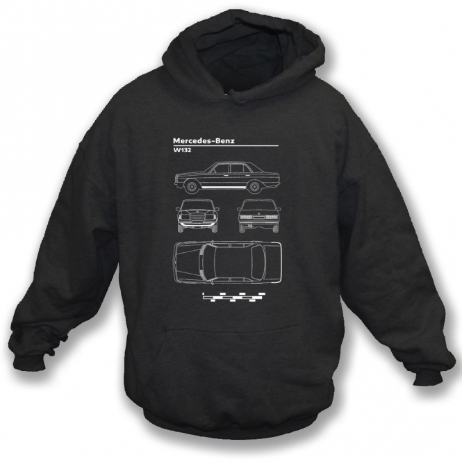 Mercedes-Benz W132 Kids Hooded Sweatshirt