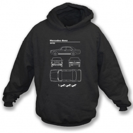 Mercedes-Benz W132 Kids Hooded Sweatshirt