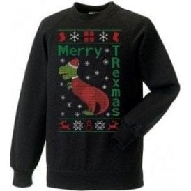 Merry T-Rexmas Kids Christmas Jumper