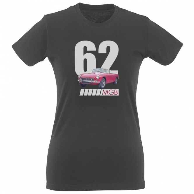 MG MBG Roadster 1962 Womens Slim Fit T-Shirt