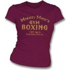 Mighty Mick's Gym (Inspired by Rocky) Women's Slim Fit