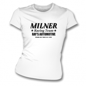 Milner Racing Team (As Worn By Paul Le Mat) Womens Slim Fit T-Shirt
