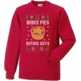 Mince Pies Before Guys Christmas Jumper
