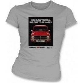 Mini Advert "You Don't Need A Big One" Womens Slim Fit T-Shirt