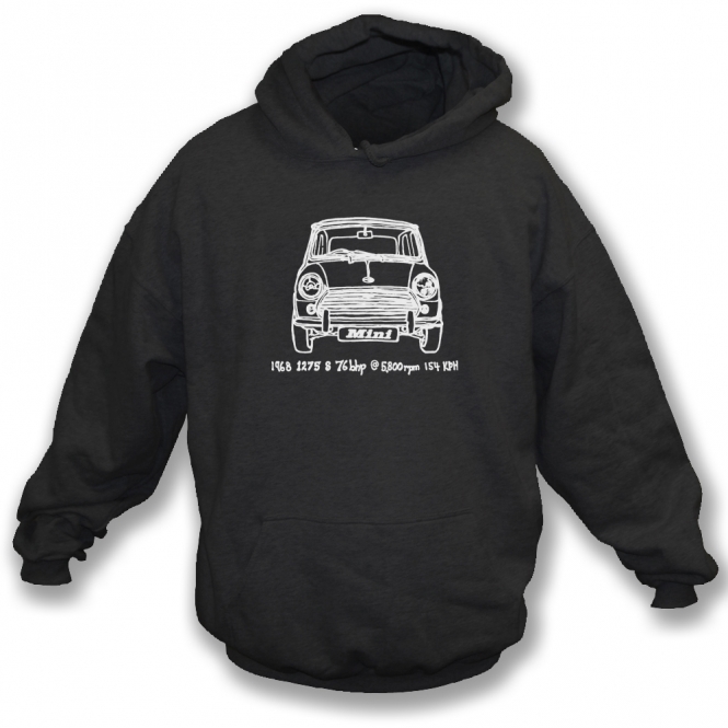 Mini Cooper 1968 Hooded Sweatshirt