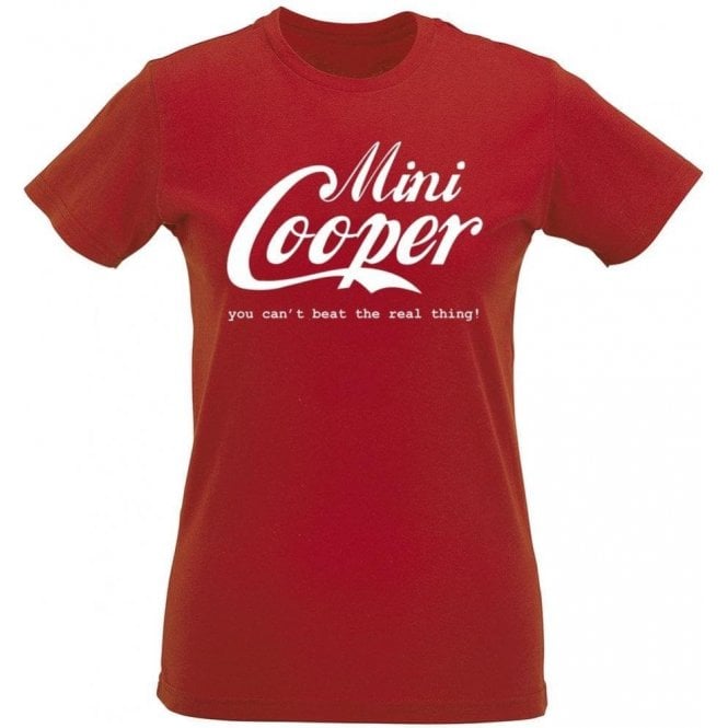 Mini Cooper Enjoy Style Womens Slim Fit T-Shirt