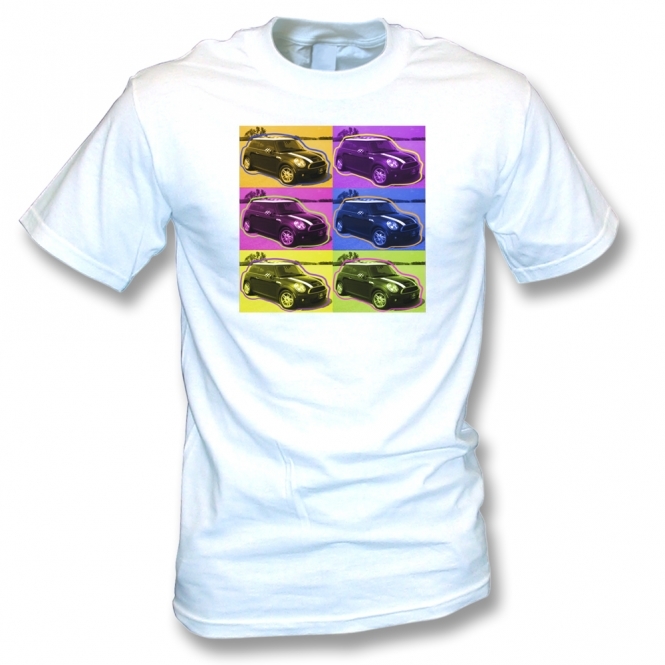 Mini Cooper Pop Art Kids T-Shirt