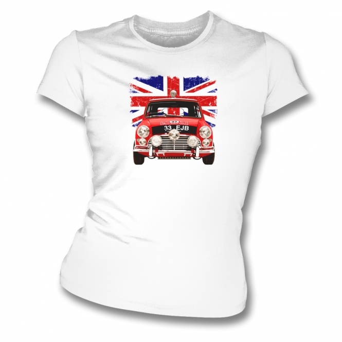 Mini Cooper S (Monte Carlo Rally 1964) Womens Slim Fit T-Shirt