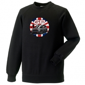 Mini John Cooper Works GP (British Flag) Kids Sweatshirt