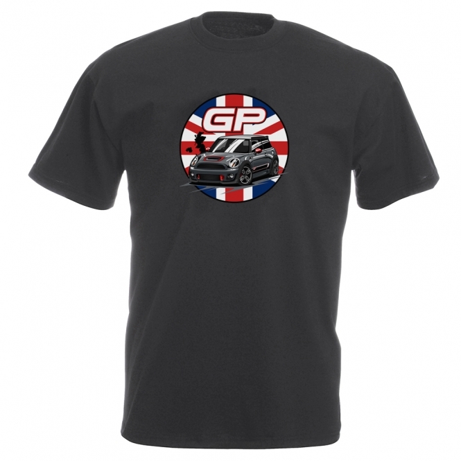 Mini John Cooper Works GP (British Flag) Vintage Wash T-Shirt