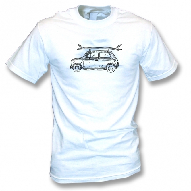 Mini With Surfboard Kids T-Shirt