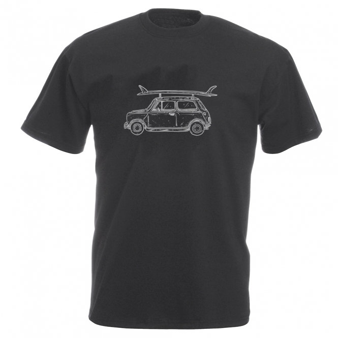 Mini With Surfboard Vintage Wash T-Shirt