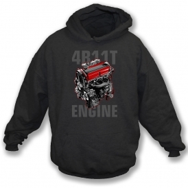 Mitsubishi 4B11T Engine Kids Hooded Sweatshirt