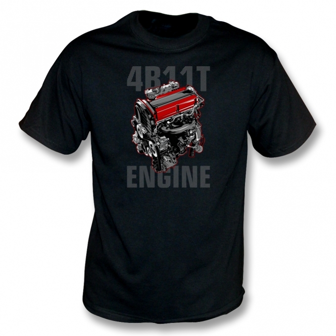 Mitsubishi 4B11T Engine Kids T-Shirt